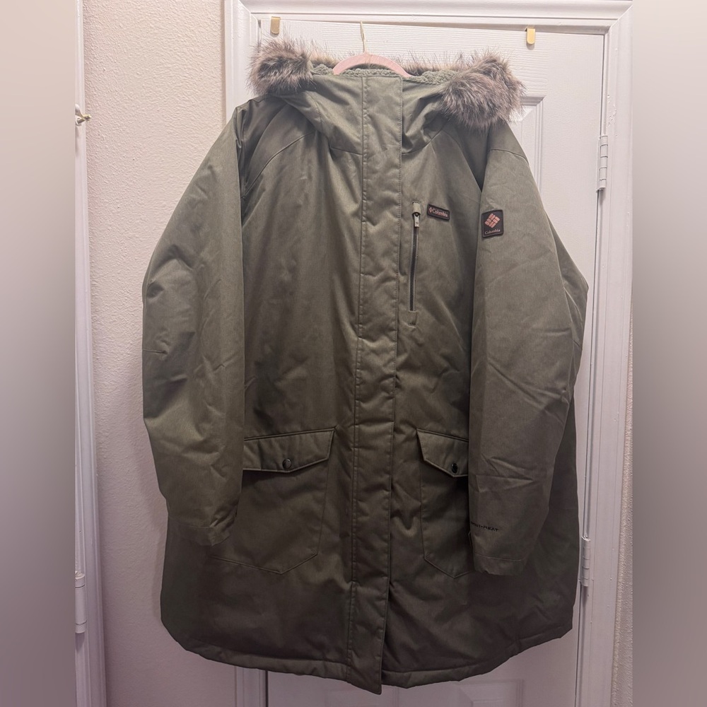 Columbia Suttle Mountain Long Insulated Jacket with Hood